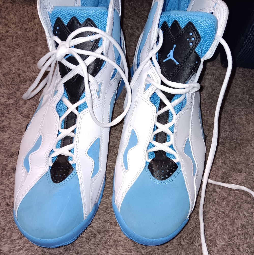 Nike Blue and White Athletic Shoes